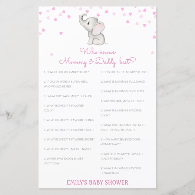 Editável que conhece melhor Mamãe e Pai (Frente)