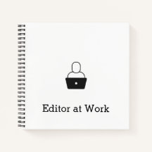 Editor no Bloco de Notas de Trabalho