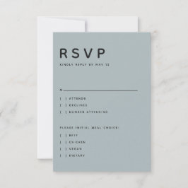 EDITORIAL DA SLATE MODERNA EM MAIÚSCULAS RSVP