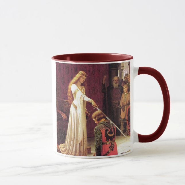 Edmund Blair Leighton: A Caneca da Accolada (Direita)