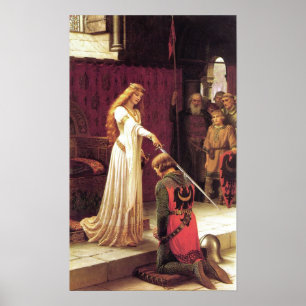Edmund Blair Leighton: O poster dos elogios