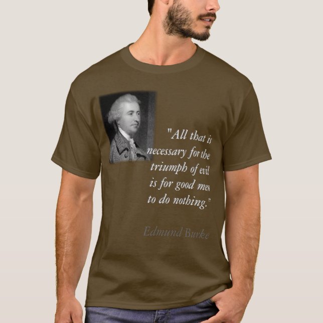 Edmund Burke "Triumph" da camisa má (Frente)