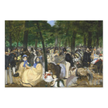Edouard Manet - Música nos Jardins das Tulherias
