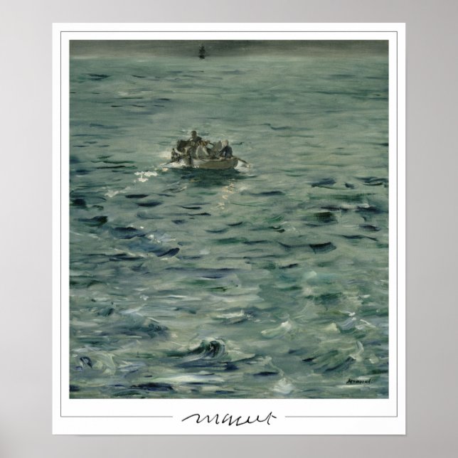 Édouard Manet Zedign Art Poster nº 12 (Frente)