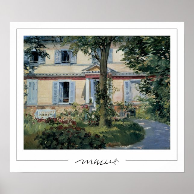 Édouard Manet Zedign Art Poster nº 202 (Frente)