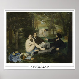Édouard Manet Zedign Art Poster nº 213