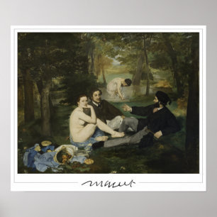 Édouard Manet Zedign Art Poster nº 213