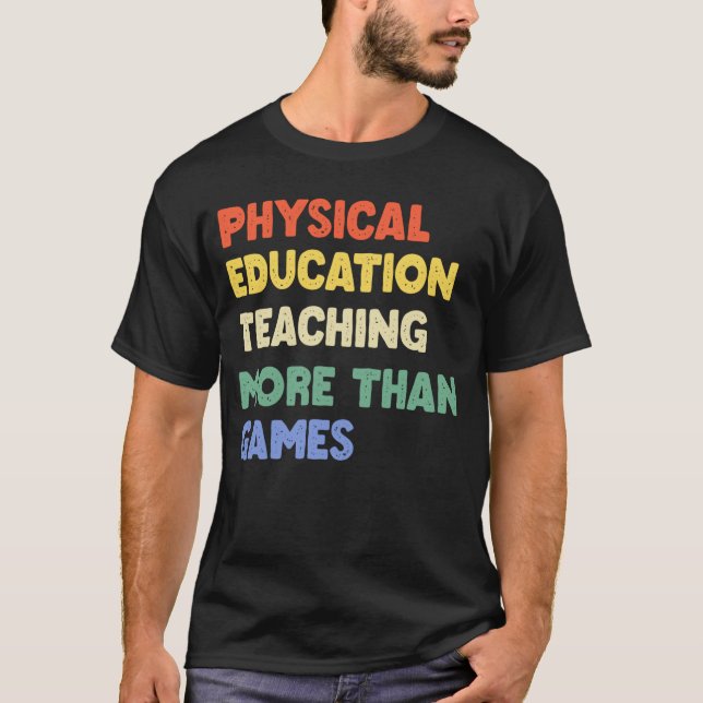 Educação Física Phys Ed Professora T-Shirt (Frente)