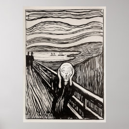 Edvard Munch, A Famosa Do Impressão Do Lithógrafo