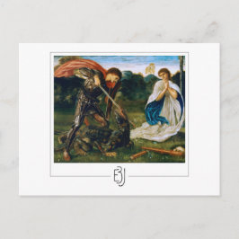 Edward Burne-Jones #101 - Cartão Postal de Arte Fi