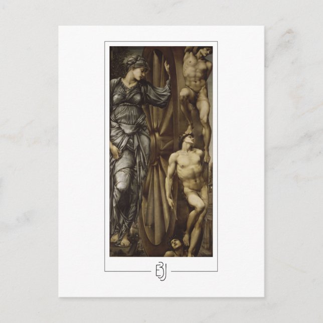 Edward Burne-Jones #11 - Cartão postal de arte fin (Frente)