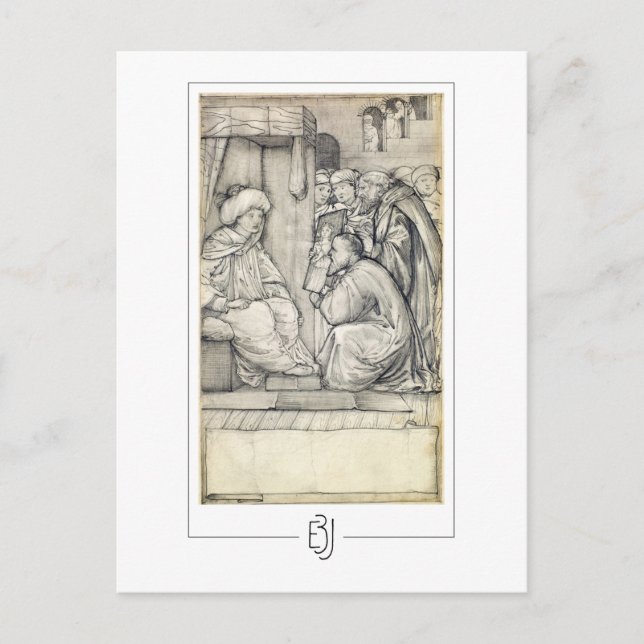Edward Burne-Jones #139 - Cartão postal de arte fi (Frente)
