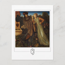 Edward Burne-Jones #13 - Cartão Postal de Arte Fin