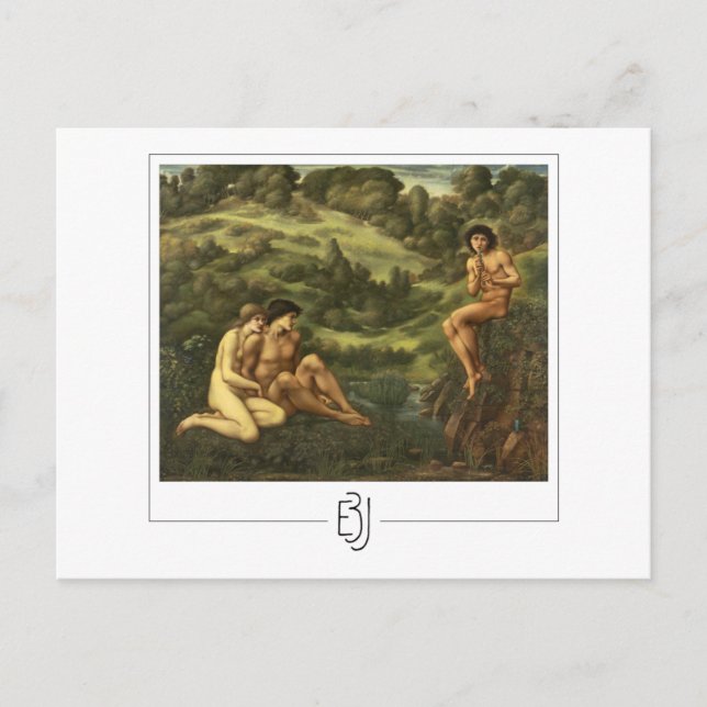 Edward Burne-Jones #2 - Cartão Postal de Arte Fina (Frente)