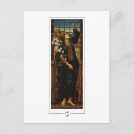 Edward Burne-Jones #48 - Cartão postal de arte fin