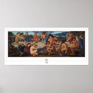Edward Burne-Jones Zedign Art Poster nº 126