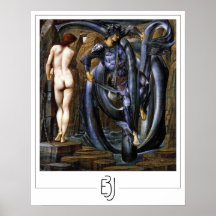 Edward Burne-Jones Zedign Art Poster nº 261