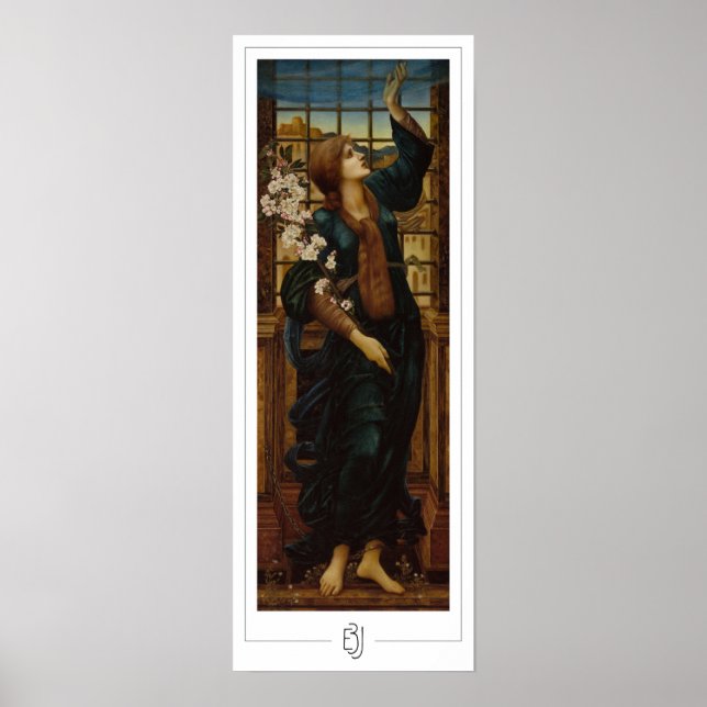 Edward Burne-Jones Zedign Art Poster nº 48 (Frente)