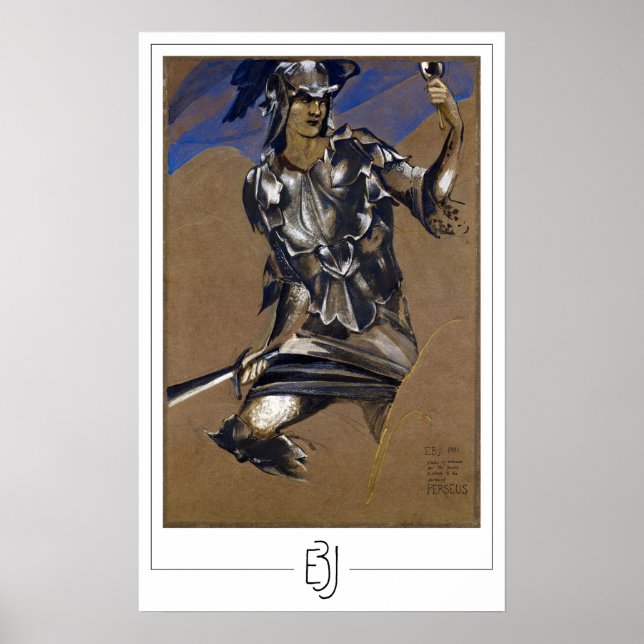Edward Burne-Jones Zedign Art Poster nº 7 (Frente)
