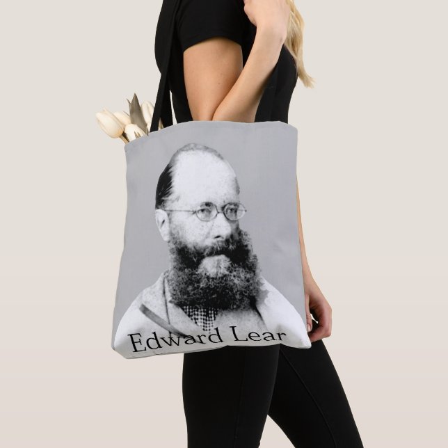 Edward Lear Tote Bag (Close Up)