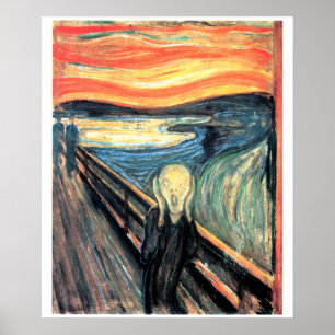 Edward Munch o poster da arte do gritar