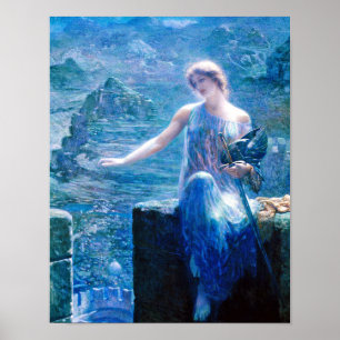 Edward Robert Hughes - Poster Vigil de Valkyrie