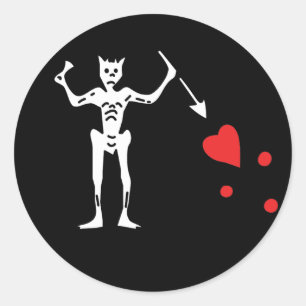 Edward Teach também conhecido como autocolantes de