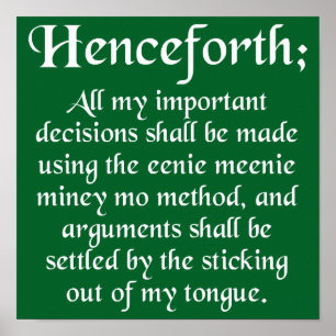 Eenie Meenie Miney Mo Engraçado Poster
