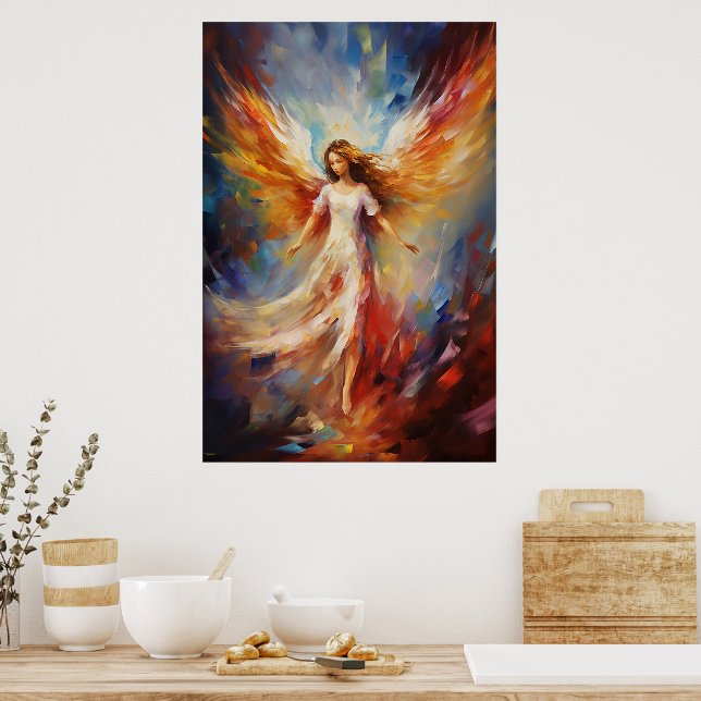 Eethal Angel Art Poster (Cozinha)