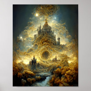 Eethal Castle 10 Fantasy Art Poster