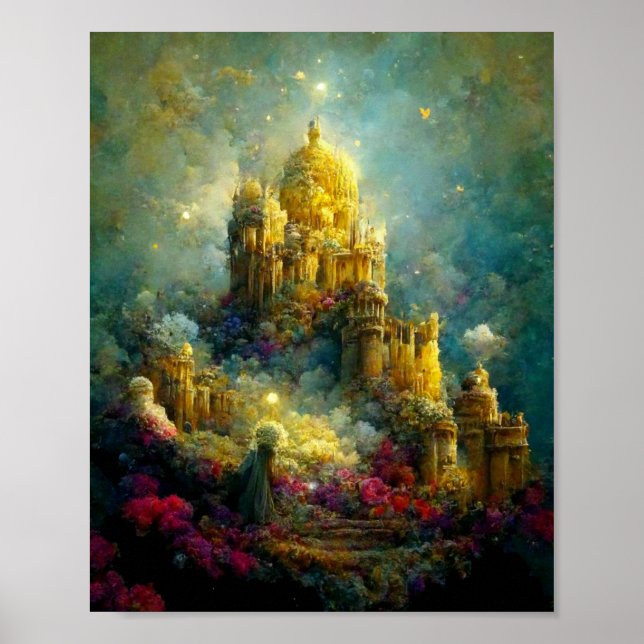 Eethal Castle 3 Fantasy Art Poster (Frente)
