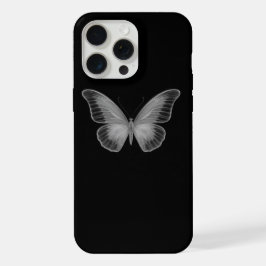 efeito borboleta branca iphone 15 pro max case