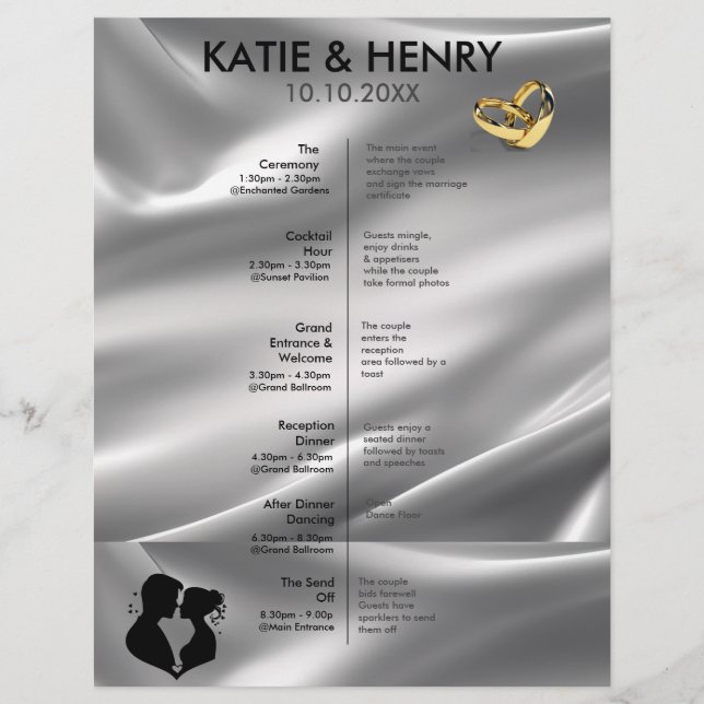 Efeito da Seda da Marinha da Linha do Tempo de Cas (Frente)