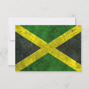 Efeito de Aço Idoso com Bandeira jamaicana