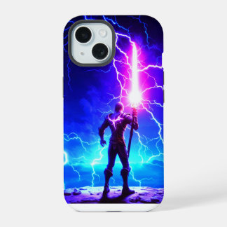 Efeito do trovão do capas de iphone 15
