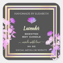 Efeito Dourado das etiquetas de produto das Cinzas