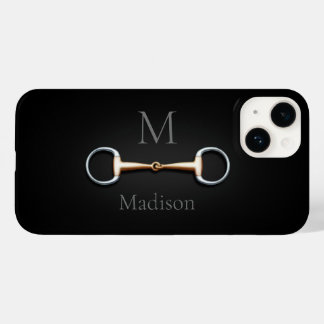 Eggbutt Snaffle Bit Monogramed Equestrian