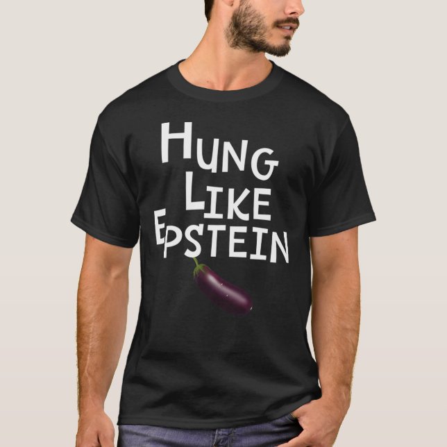 EggPlant Hung como Epstein Classic T-Shirt (Frente)