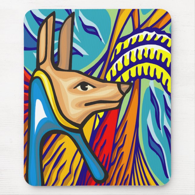 Egípcio Anubis Mousepad (Frente)
