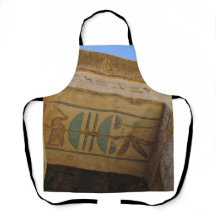 Egípcio Temple Hieroglyphs Apron