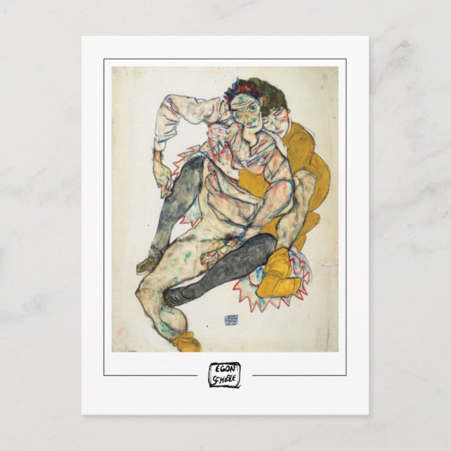Egon Schiele #234-2 - Cartão Postal de Arte (Frente)