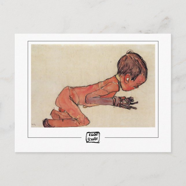 Egon Schiele #269-2 - Cartão Postal de Arte (Frente)