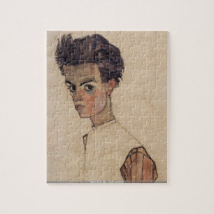 Egon Schiele - quebra-cabeça do Auto-retrato