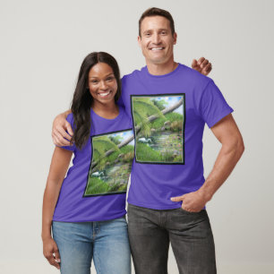 Egret em Pond T-Shirt