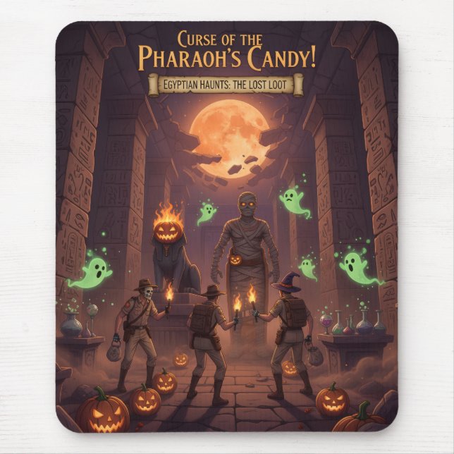 Egyptian Halloween Mouse Pad (Frente)