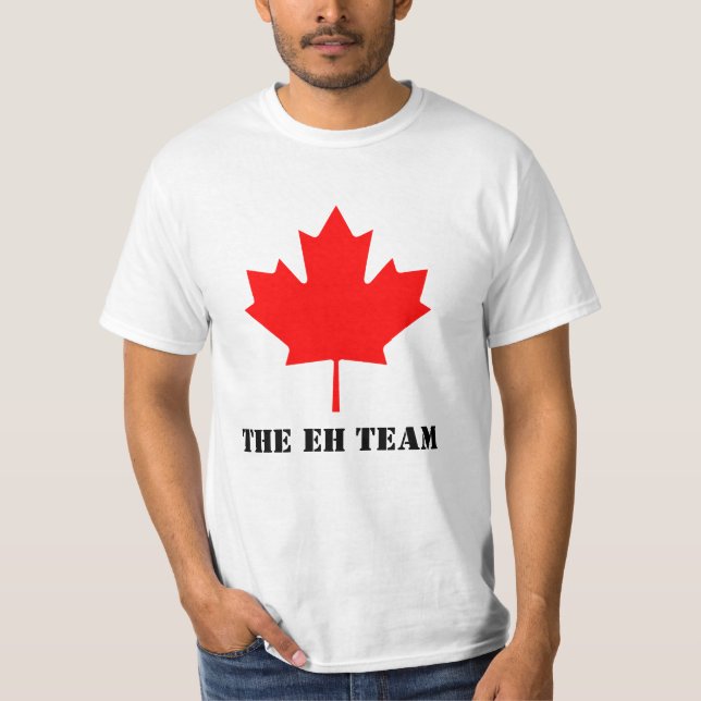 Eh a camisa do canadense da equipe (Frente)