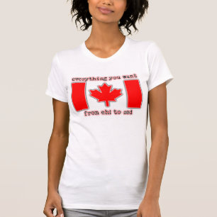 Eh! para Zed Canadá Camisa Orgulho Canadense