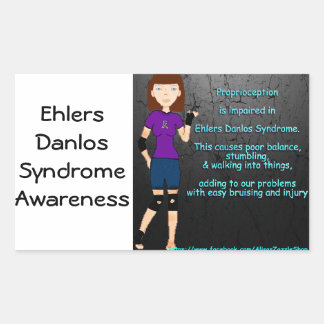 Ehlers Danlos - Etiqueta de página de reconhecimen