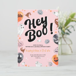Ei Boo Spooktacular, Convite para Festa de Hallowe