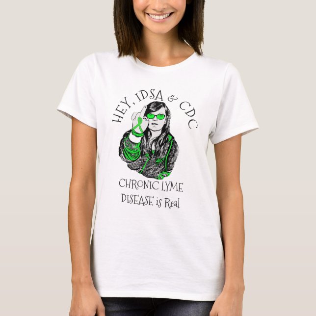 Ei, Camisa IDSA & CDC Lyme Disease (Frente)